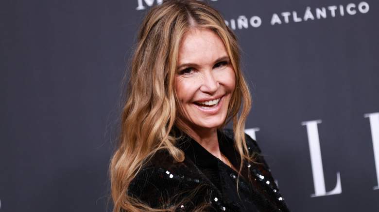 Elle Macpherson smiling at an event