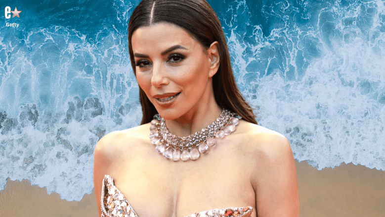 Eva Longoria, 50, Stuns in Black String Bikini