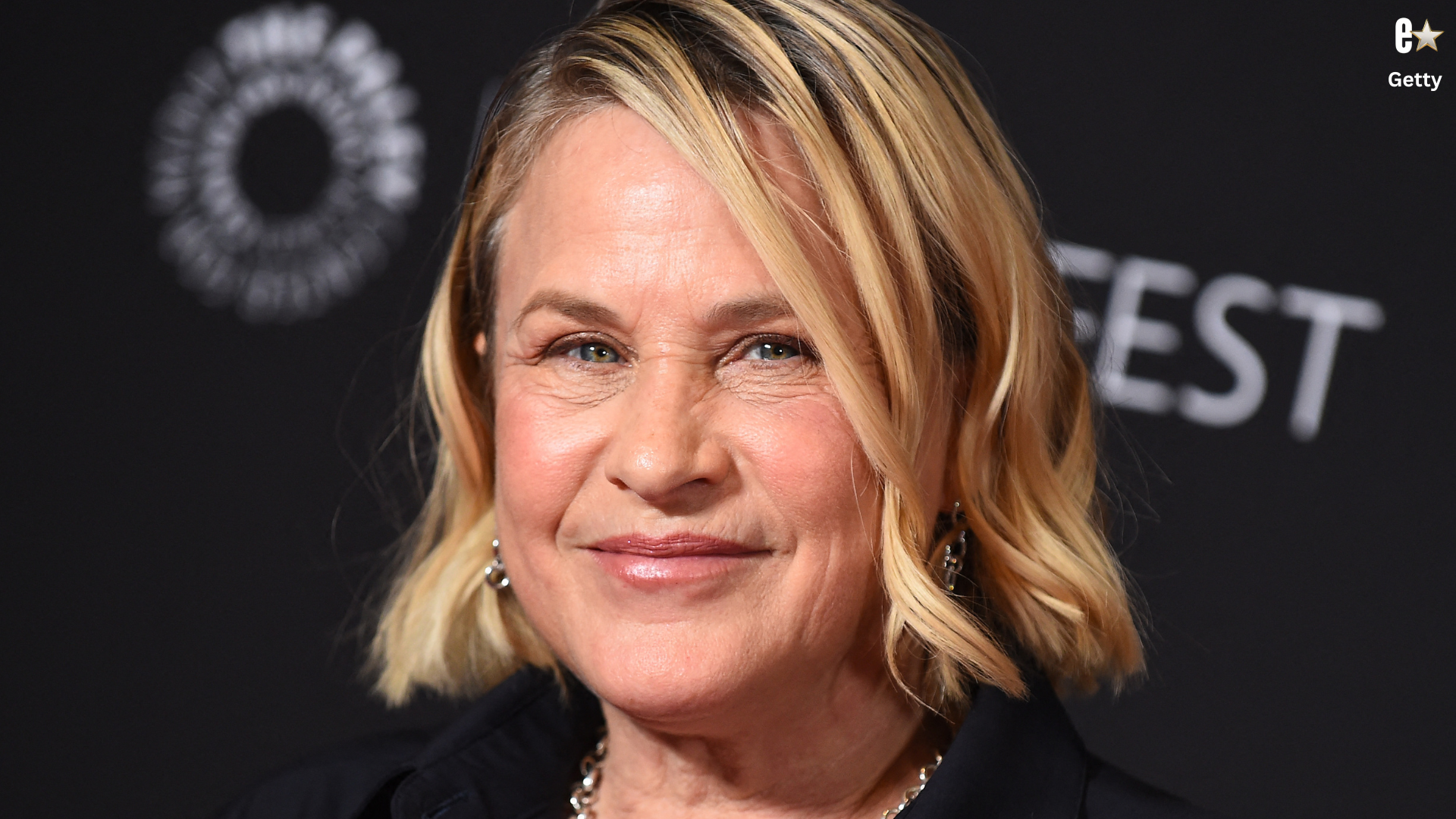 Patricia Arquette Stuns With Honey-Blonde Bob & Bangs