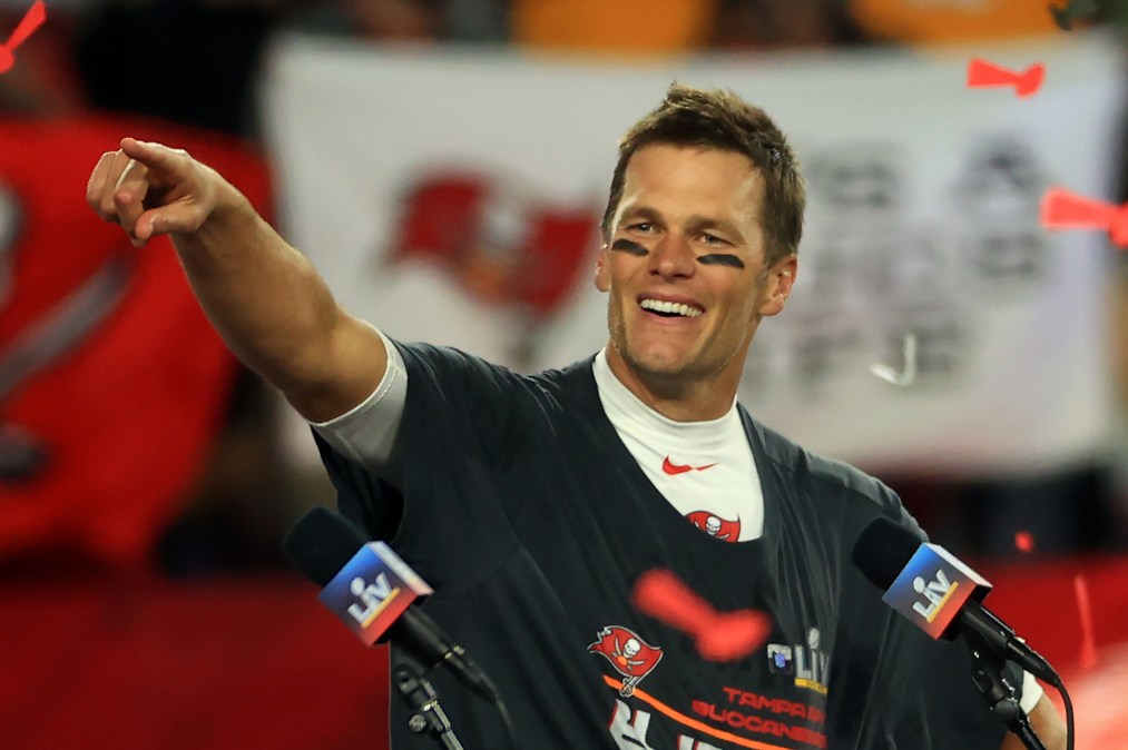  Tom Brady #12 of the Tampa Bay Buccaneers 