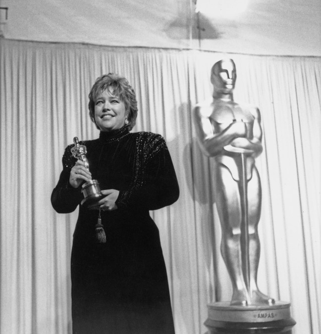 American actress Kathy Bates 