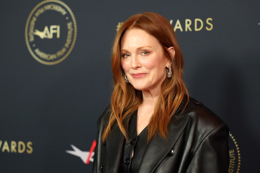 Julianne Moore attends the AFI Awards Luncheon at Four Seasons Hotel Los Angeles 