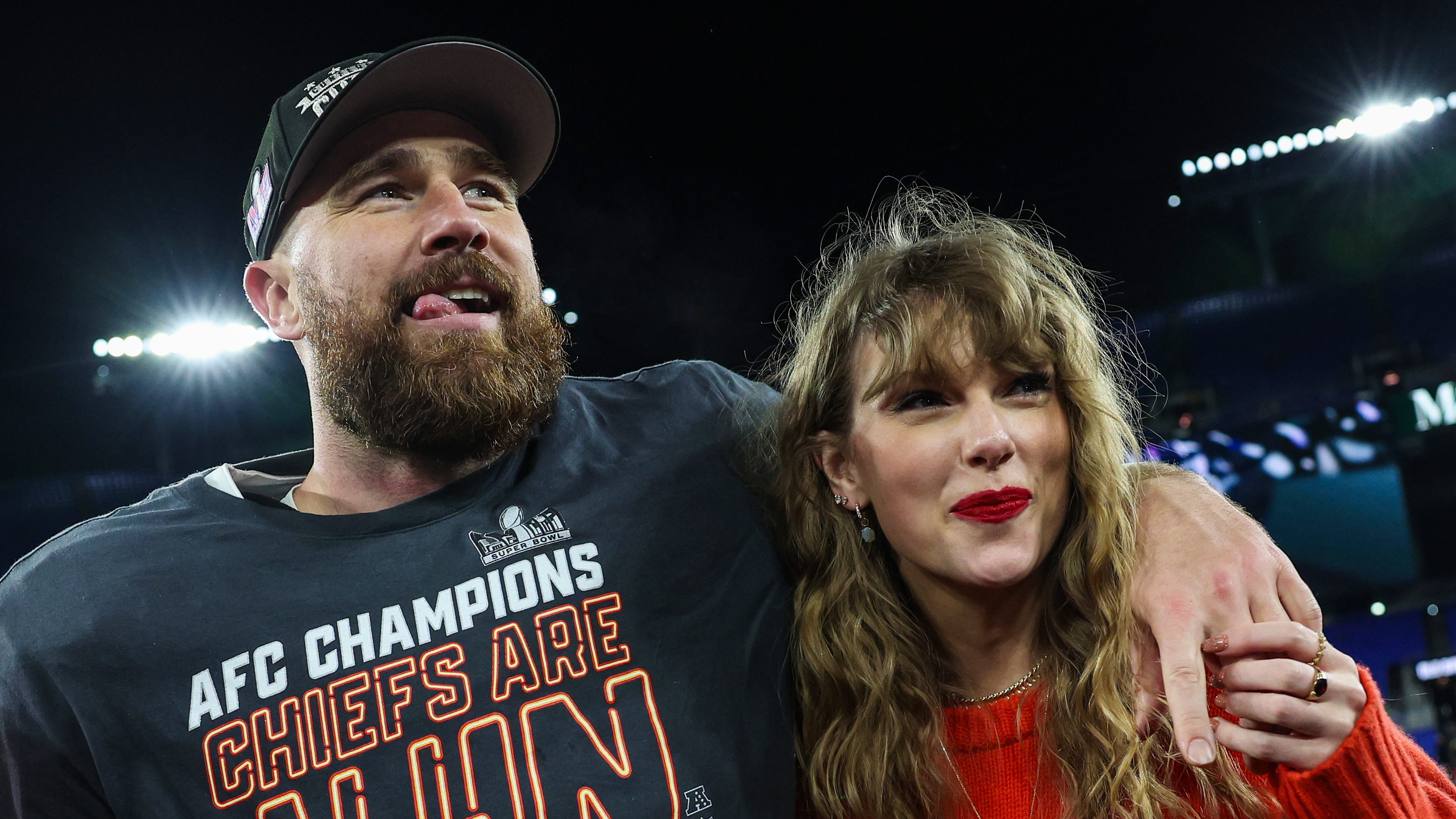 Travis Kelce and Taylor Swift