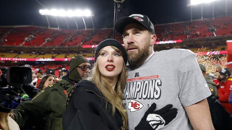 Taylor Swift and Travis Kelce