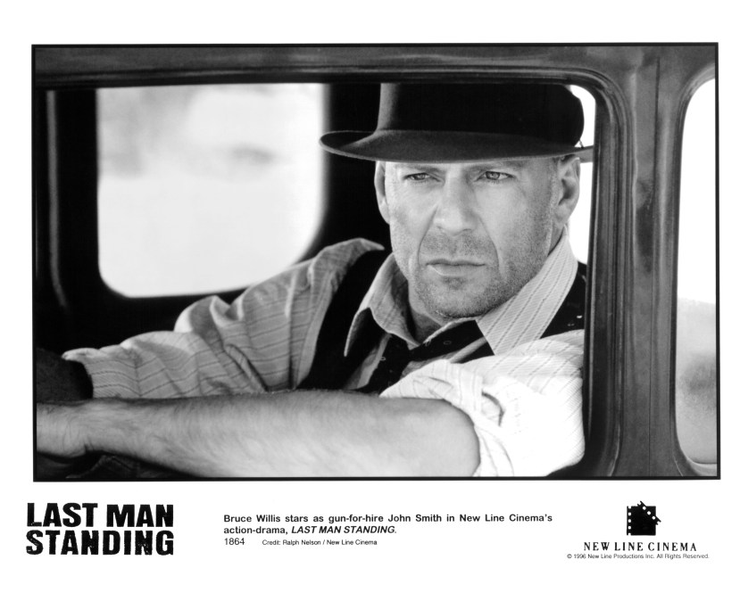 Actor Bruce Willis in a scene from the movie "Last Man Standing" 