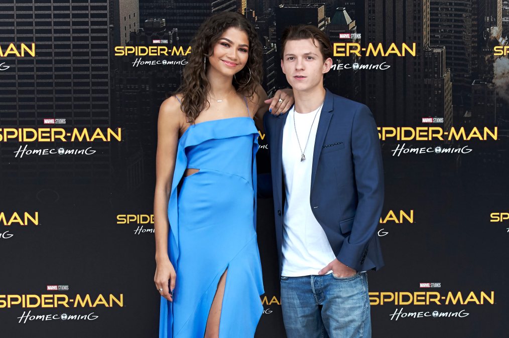 Actress Zendaya and actor Tom Holland 