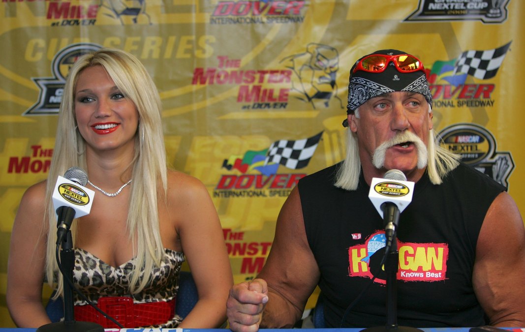 Brooke Hogan and her father Hulk Hogan