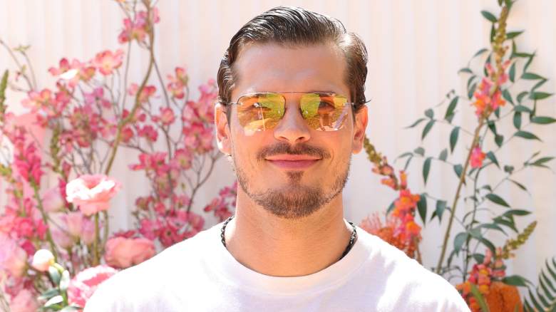 Gleb Savchenko wearing sunglasses and smiling at an event