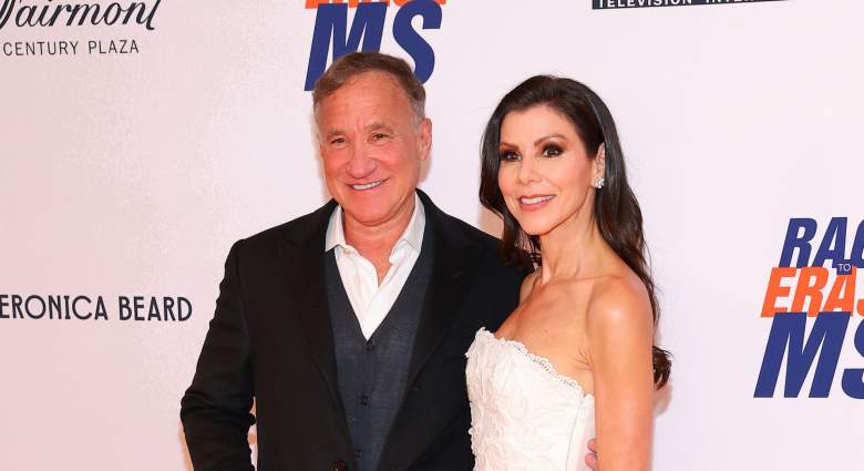 Terry Dubrow and Heather Dubrow attend the 32nd annual Race To Erase MS Gala at Fairmont Century Plaza on May 16, 2025 in Los Angeles, California