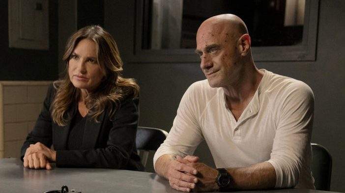 Mariska Hargitay and Christopher Meloni