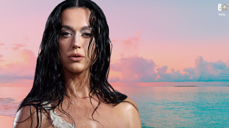 Katy Perry Shows Off Toned Abs in Bikini D