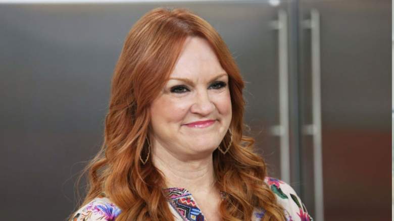 Ree Drummond smiles on a TV set
