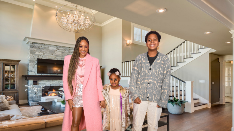 Tia Mowry, Cairo, and Cree