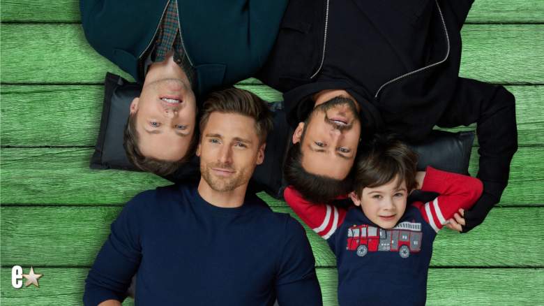 Hallmark Channel's Andrew Walker, Paul Campbell, Tyler Hynes, and Miles Marthaller