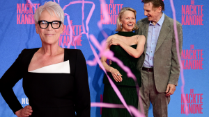 Jamie Lee Curtis Reacts to Pamela Anderson & Liam Neeson’s Rumored Romance