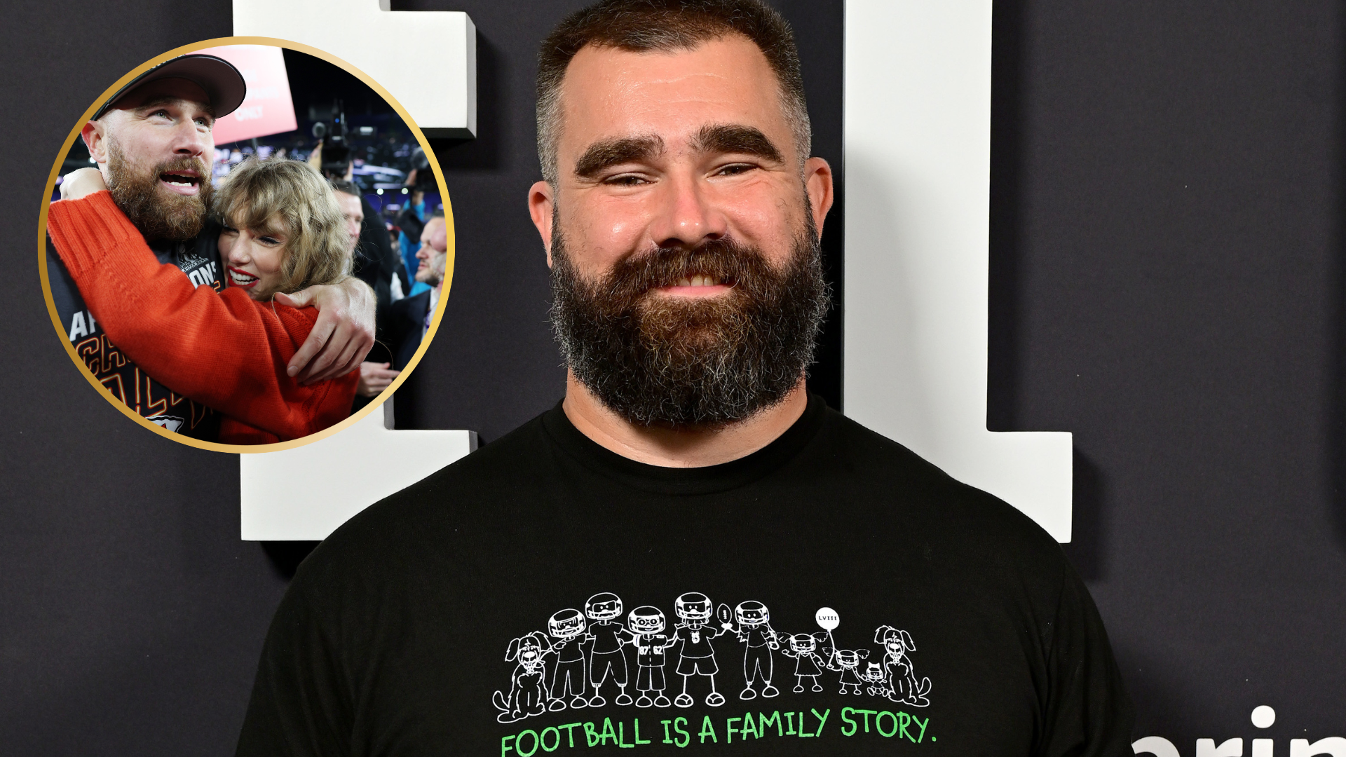 Jason Kelce Reacts to Brother Travis Kelce & Taylor Swift’s Engagement