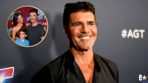 Simon Cowell rare family photo son Eric