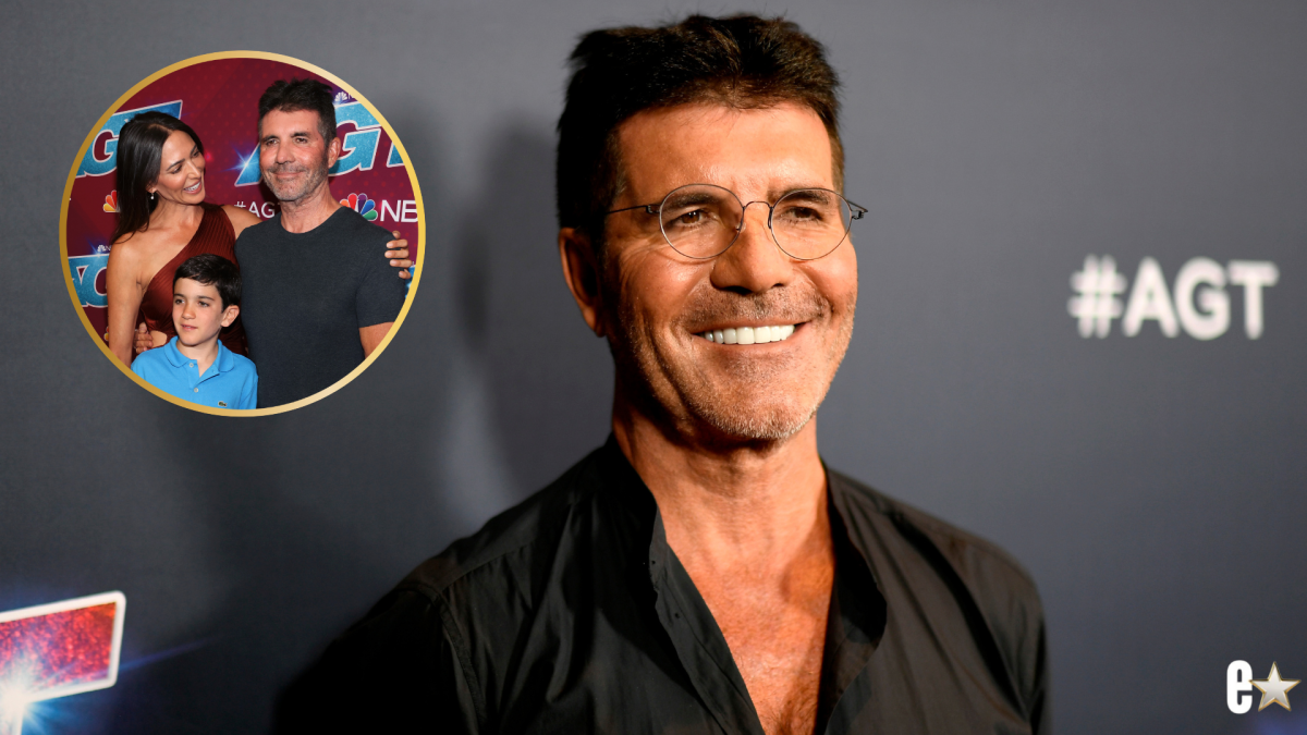 Simon Cowell rare family photo son Eric