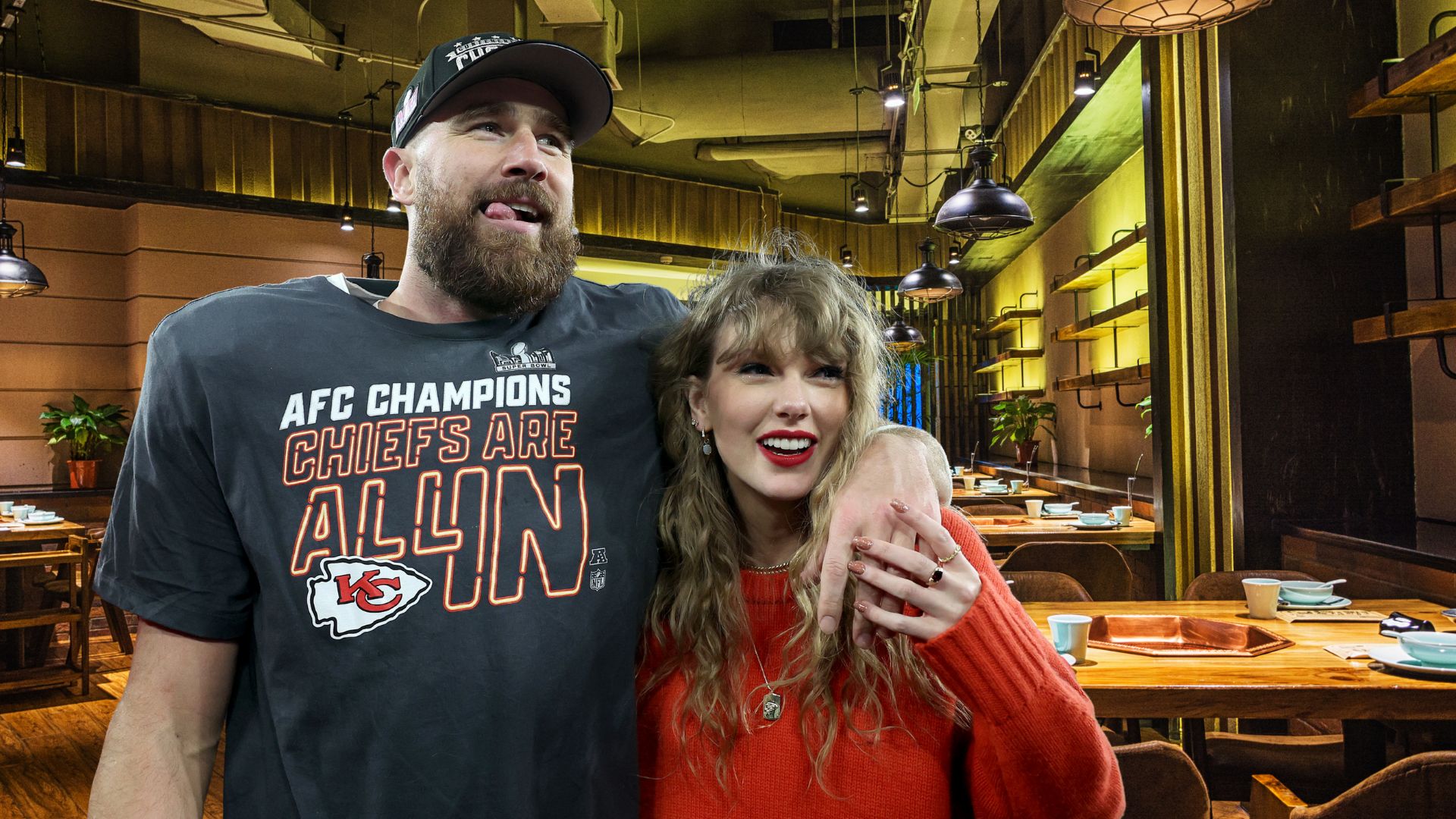 Travis Kelce and Taylor Swift