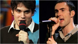Adam Levine & John Mayer Look Unrecognizable in 2003 Backstage Moment