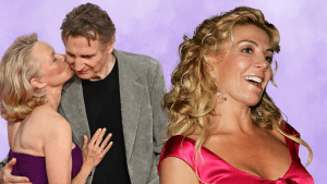 Liam Neeson Pamela Anderson reaction