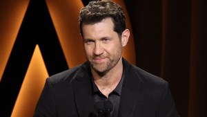Billy Eichner giving a speech
