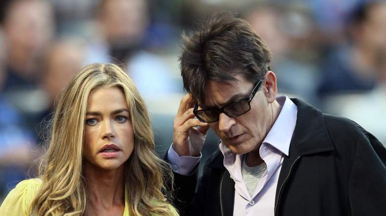 Denise Richards and Charlie Sheen the real housewives of Beverly Hills aka charlie sheen