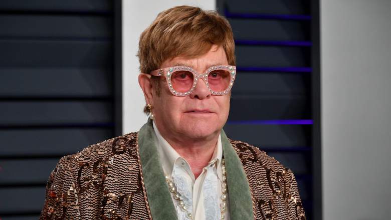 Elton John attends the 2019 Vanity Fair Oscar Party