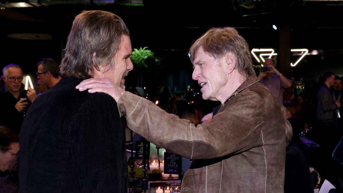 Ethan Hawke and Robert Redford.