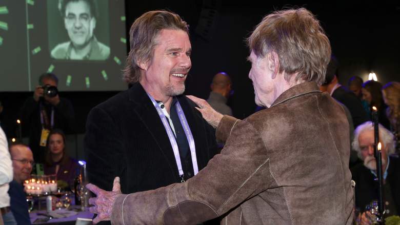 Ethan Hawke and Robert Redford.