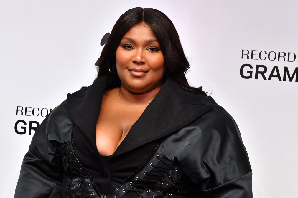 Lizzo poses during Reel To Reel: LOVE, LIZZO at The GRAMMY Museum