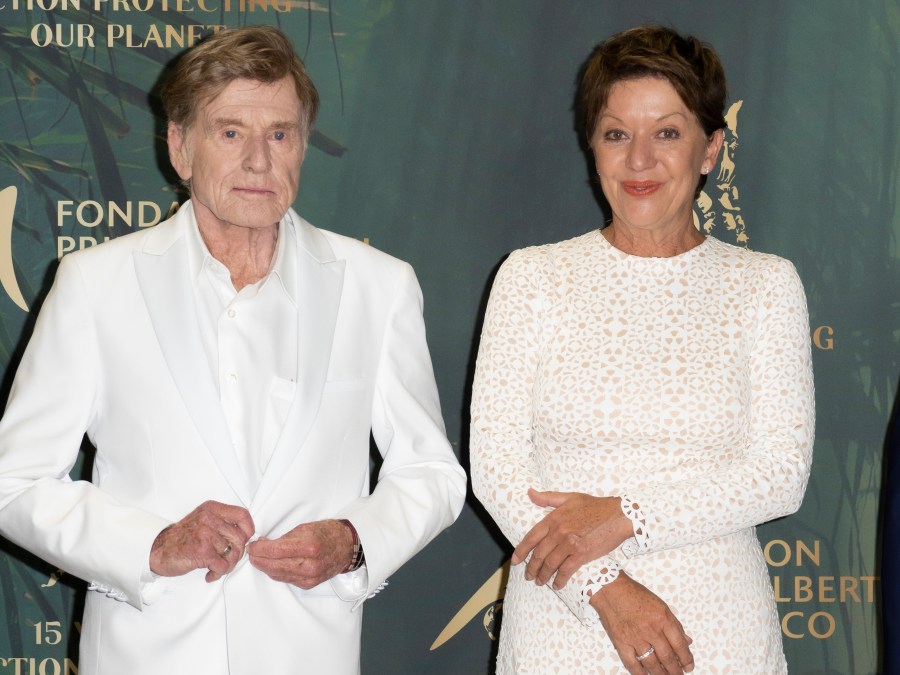 Who was Robert Redford's wife