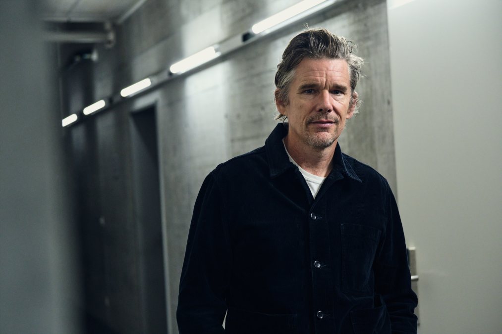 Ethan Hawke poses for a portrait session before the "ZFF Masters: Ethan Hawke" during the 19th Zurich Film Festival