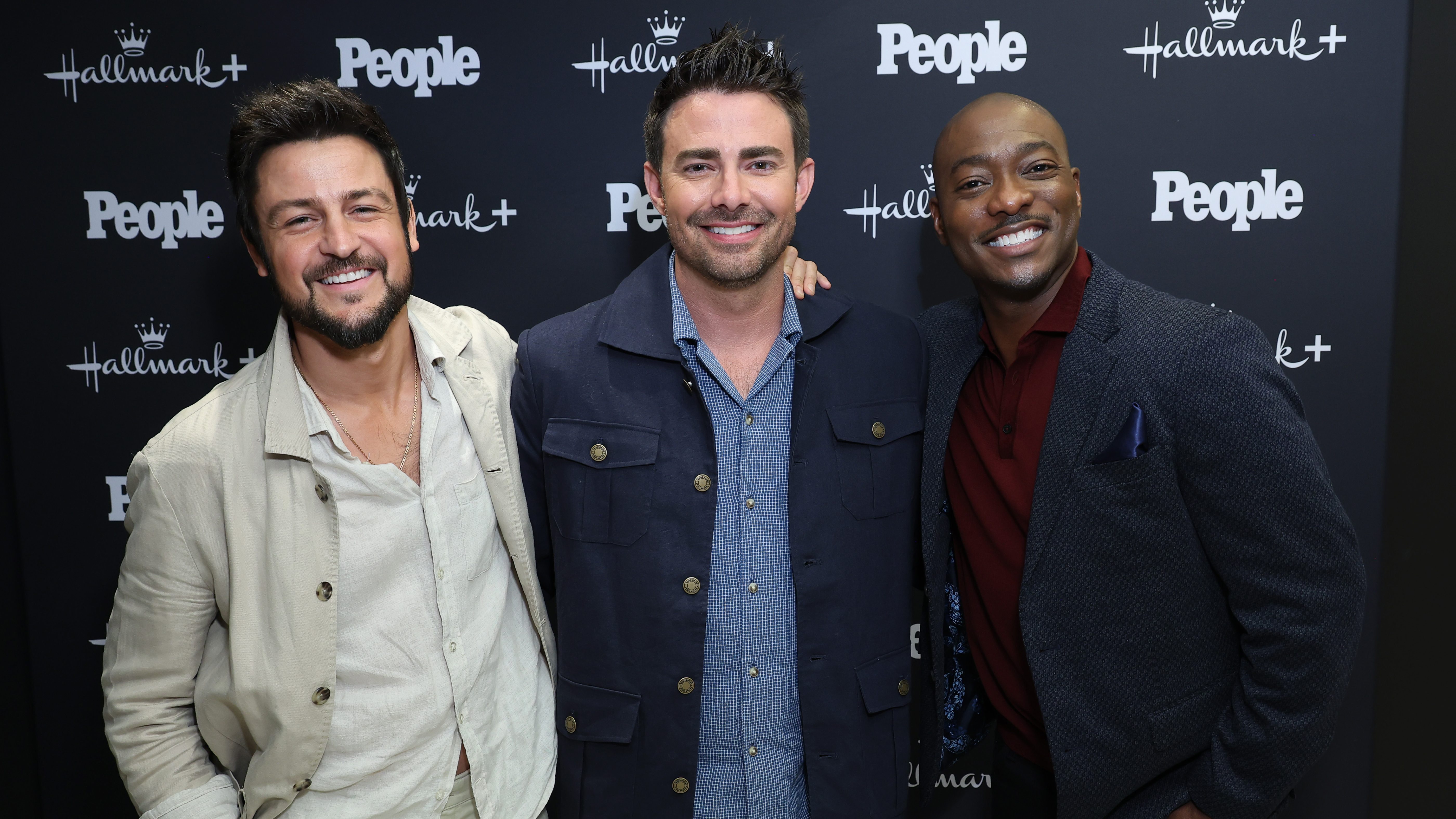 Tyler Hynes, Jonathan Bennett, and B.J. Britt