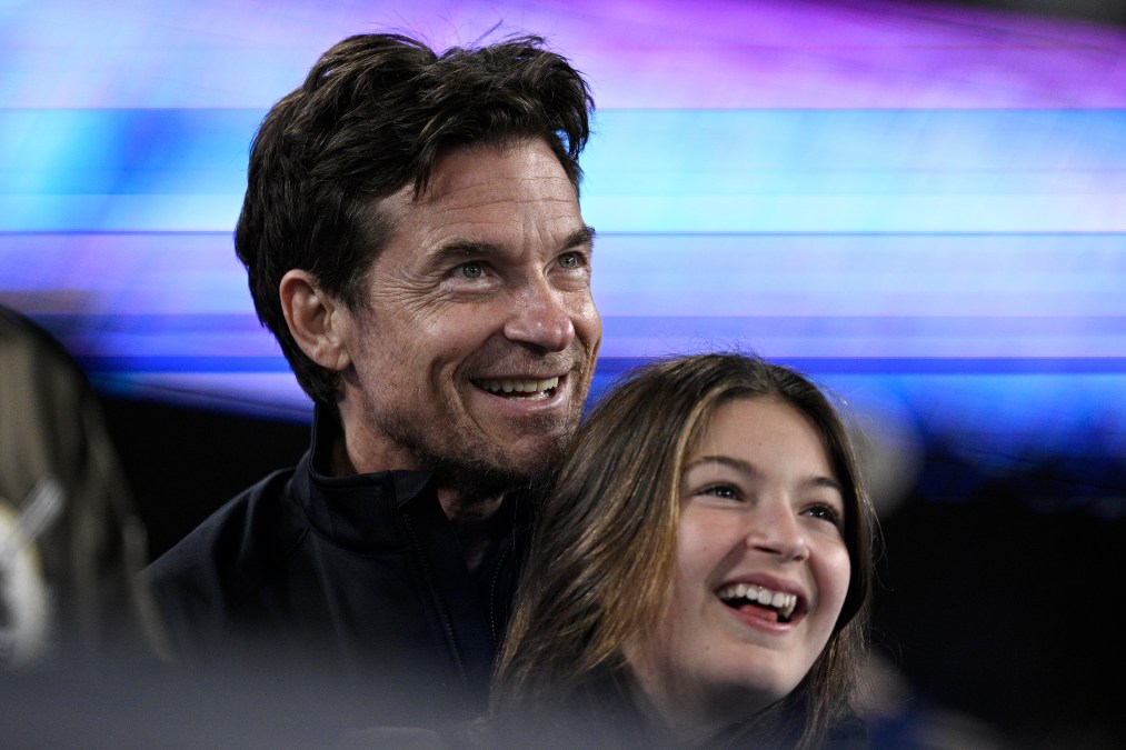 Actor Jason Bateman and his daughter, Francesca 