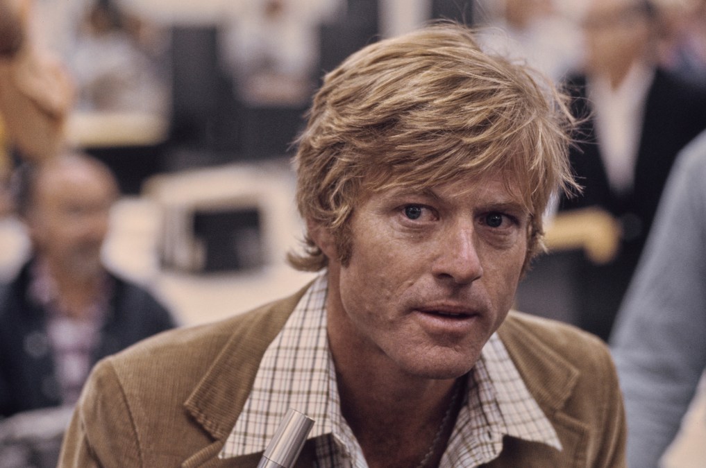 American actor Robert Redford