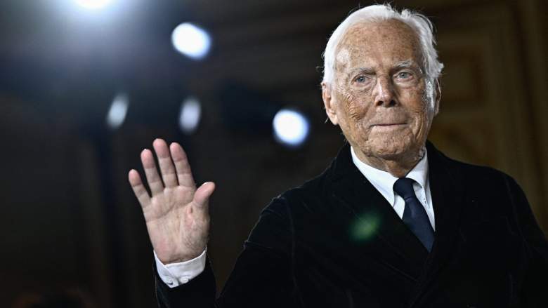 Italian designer Giorgio Armani passes away