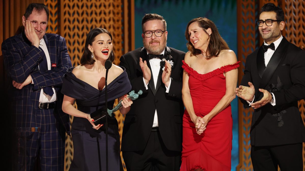 Richard Kind, Selena Gomez, Michael Cyril Creighton, Molly Shannon, Kumail Nanjiani