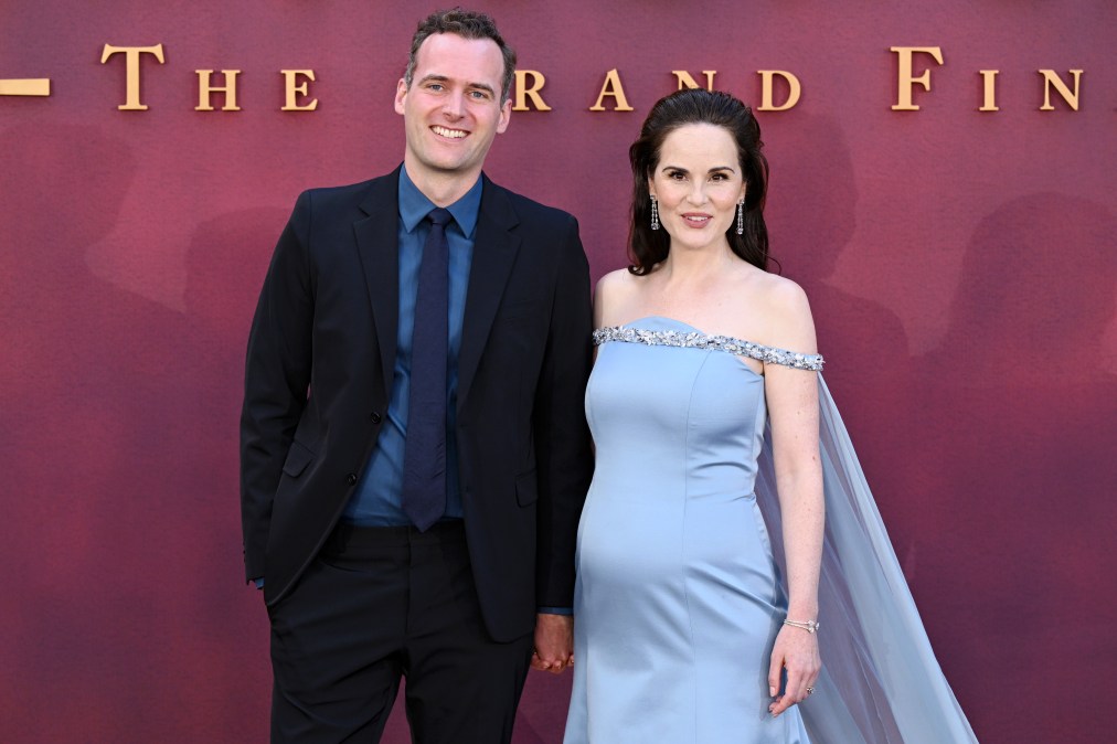 Jasper Waller-Bridge and Michelle Dockery 