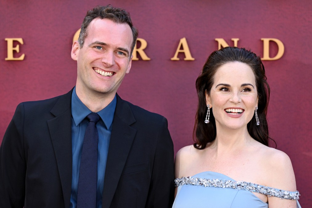 Jasper Waller-Bridge and Michelle Dockery