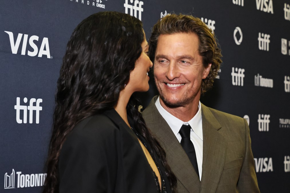 Matthew McConaughey, Camila Alves McConaughey, Mary Kathlene McCabe, and Levi Alves McConaughey