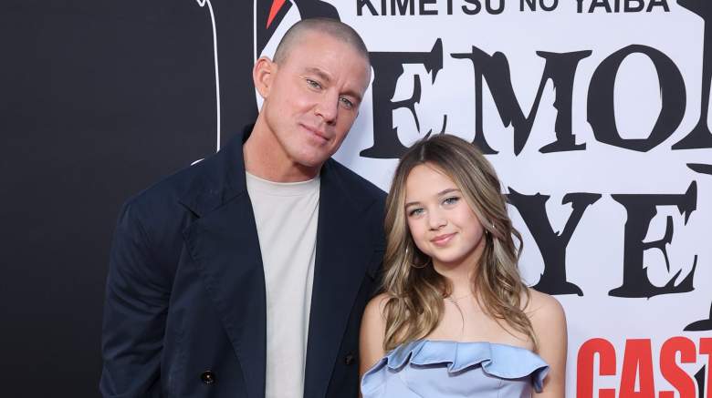 Channing Tatum and Everly Tatum
