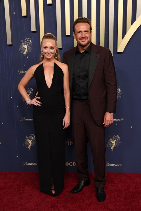 Jason Segel and Kayla Radomski