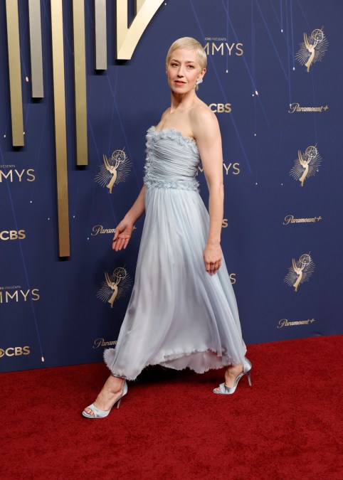 Carrie Coon attends the 77th Primetime Emmy Awards at Peacock Theater