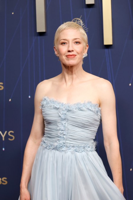 Carrie Coon attends the 77th Primetime Emmy Awards at Peacock Theater