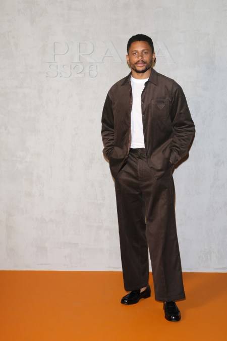 Nnamdi Asomugha at Prada 2026 show