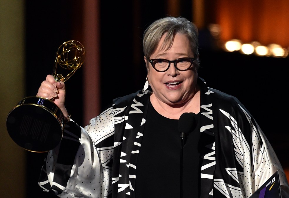 Actress Kathy Bates accepts Outstanding Supporting Actress