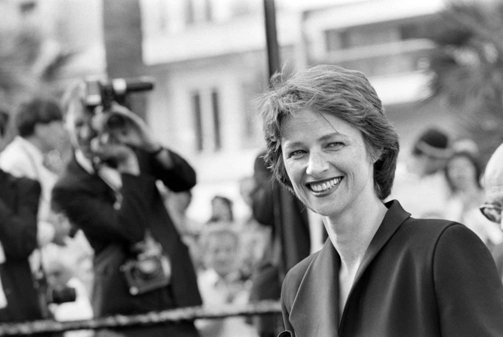 British actress Charlotte Rampling