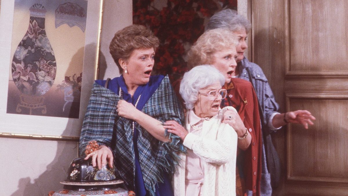 Rue McClanahan, Estelle Getty, Betty White, and Beatrice Arthur.