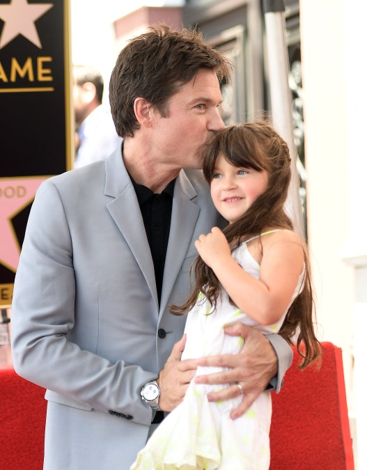 Jason Bateman and his daughter Maple Bateman 